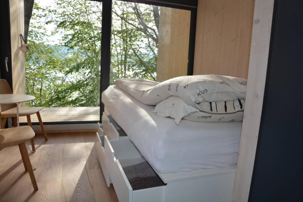 Treehut, Nature, Birds, Silence And Fjord Samlanes Exterior foto