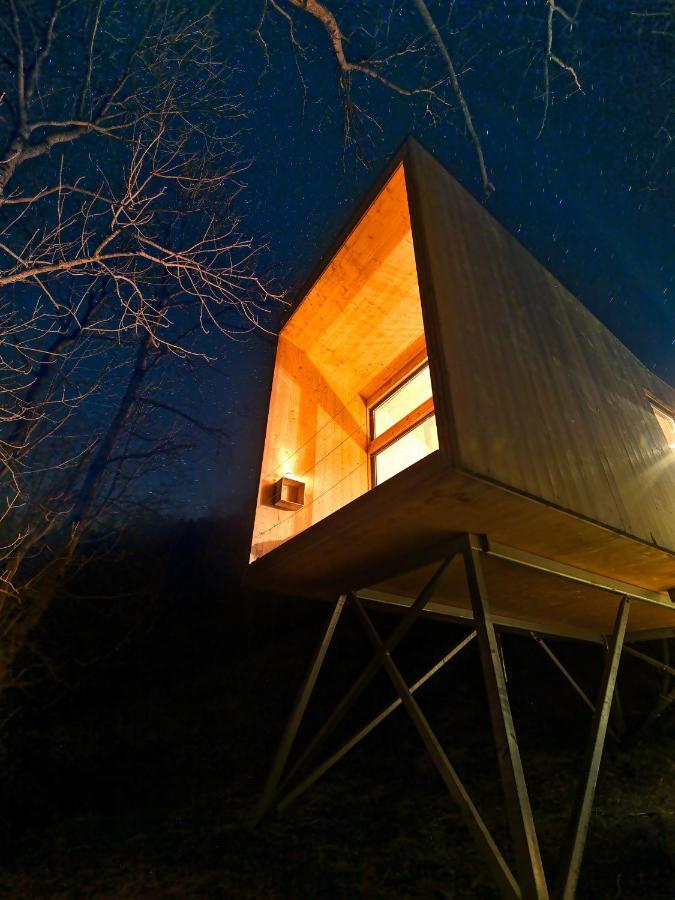 Treehut, Nature, Birds, Silence And Fjord Samlanes Exterior foto